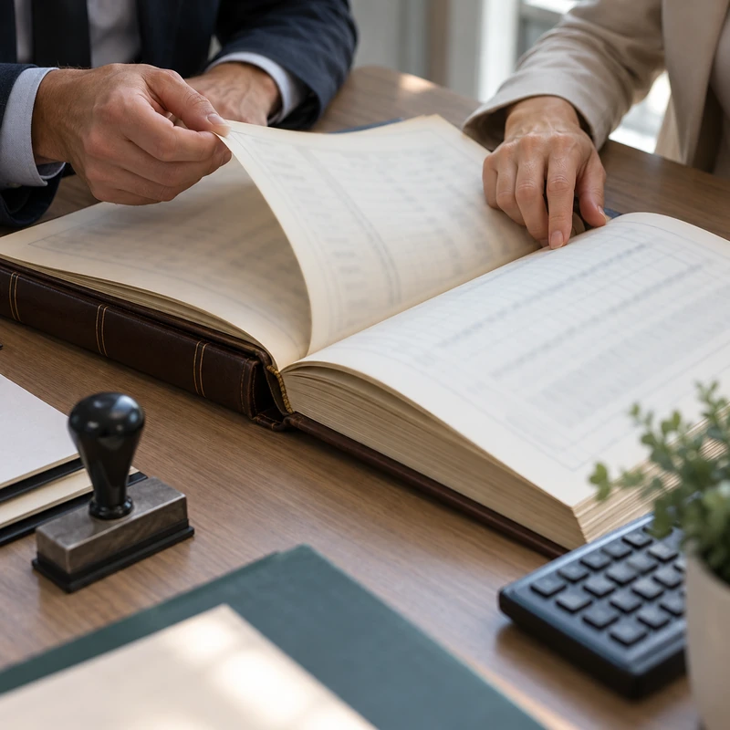 Registre des mouvements de titres consulté lors d'une cession de parts de pharmacie