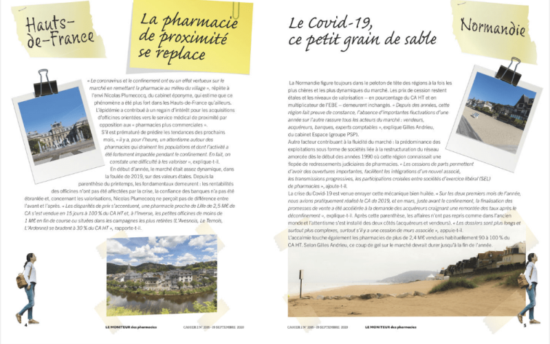 Le Tour de France du marché de la transaction pharmaceutique