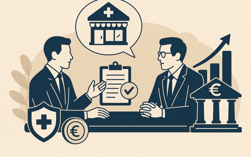 Négocier l'emprunt bancaire pour l'achat d'une officine