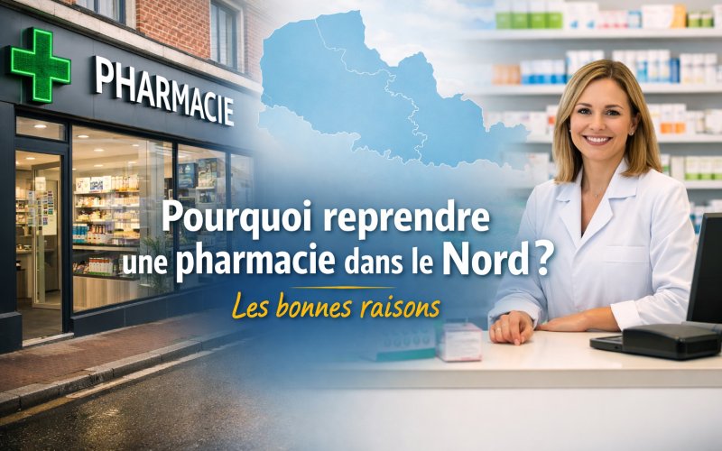 Reprendre une pharmacie dans le nord → Les bonnes raisons