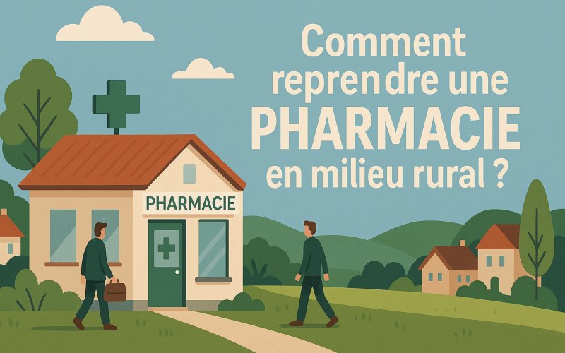 Reprendre une pharmacie en milieu rural → Comment faire ?