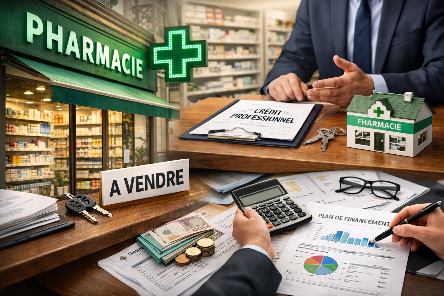 Aides financières pour la reprise d'une pharmacie → Quelles sont-elles ?