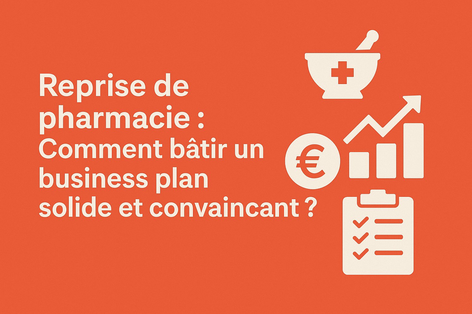 Reprise de pharmacie : Comment bâtir un business plan solide et convaincant ?