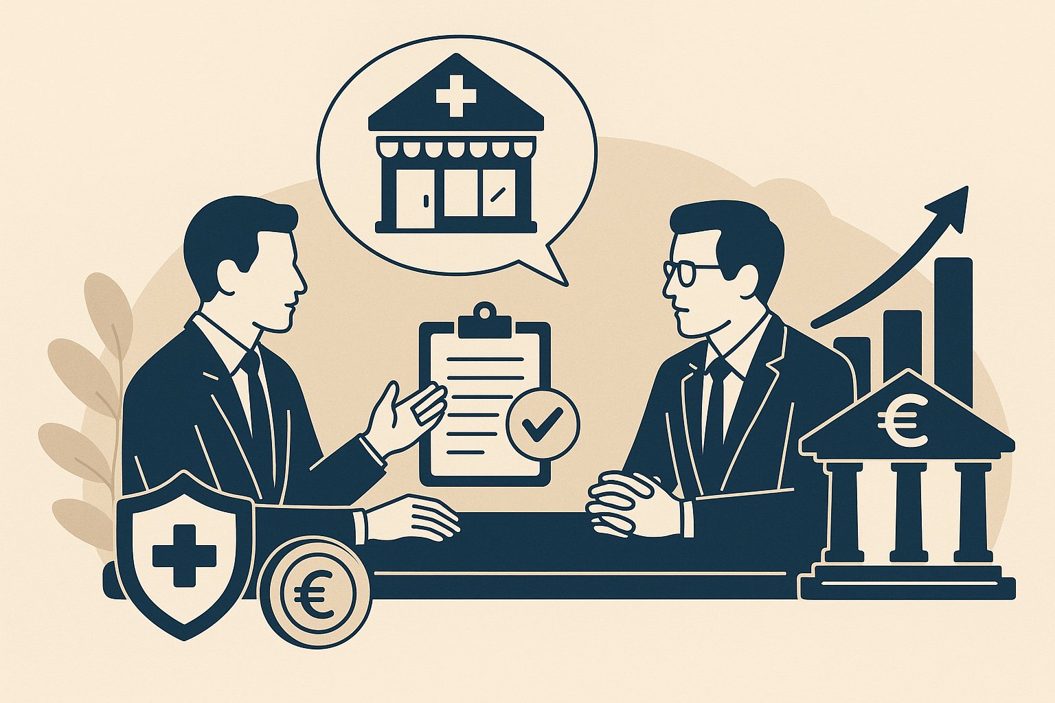 Négocier l'emprunt bancaire pour l'achat d'une officine