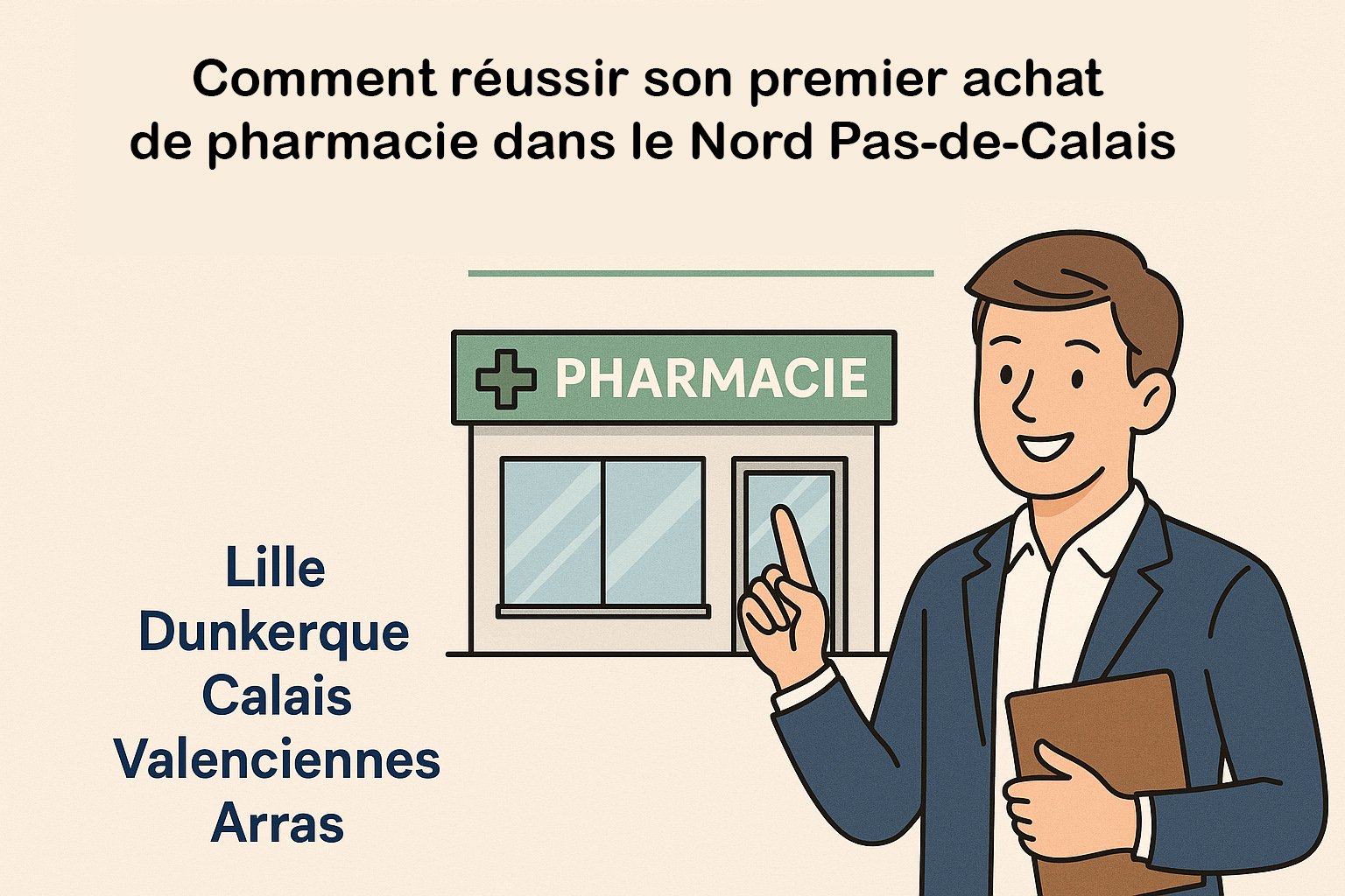 Réussir premier achat de pharmacie → Comment s'y prendre ?