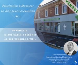 Félicitations à Monsieur Le Bris