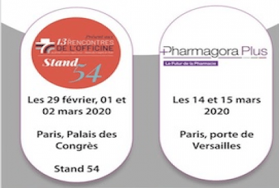 Les salons de la Pharmacie : Retrouvez-nous
