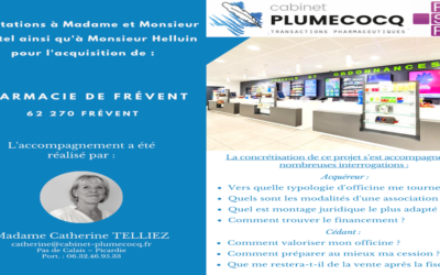 Le choix de l’association pour Mr Helluin, Monsieur et Madame Dufetel !