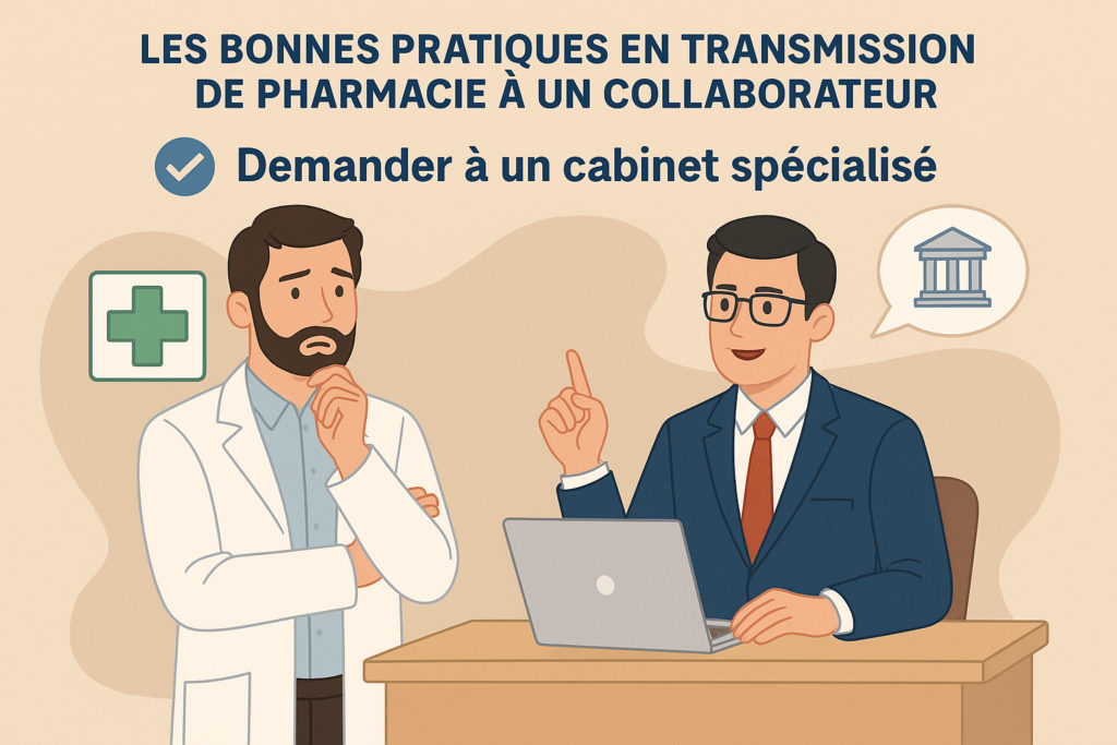 transmettre collaborateur cabinet specialise