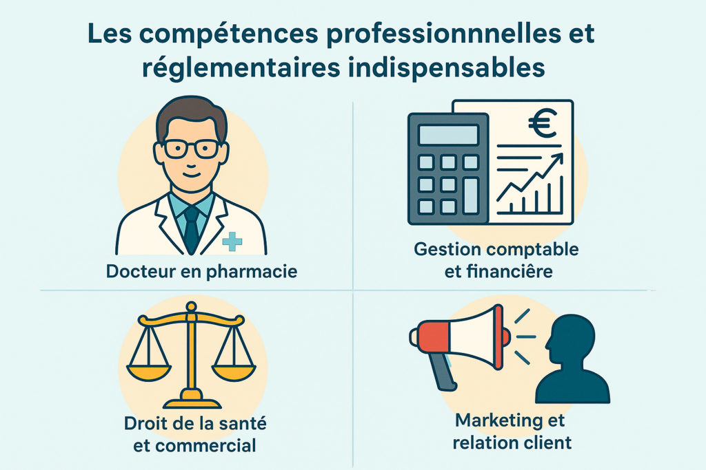 competences acheterur de pharmacie