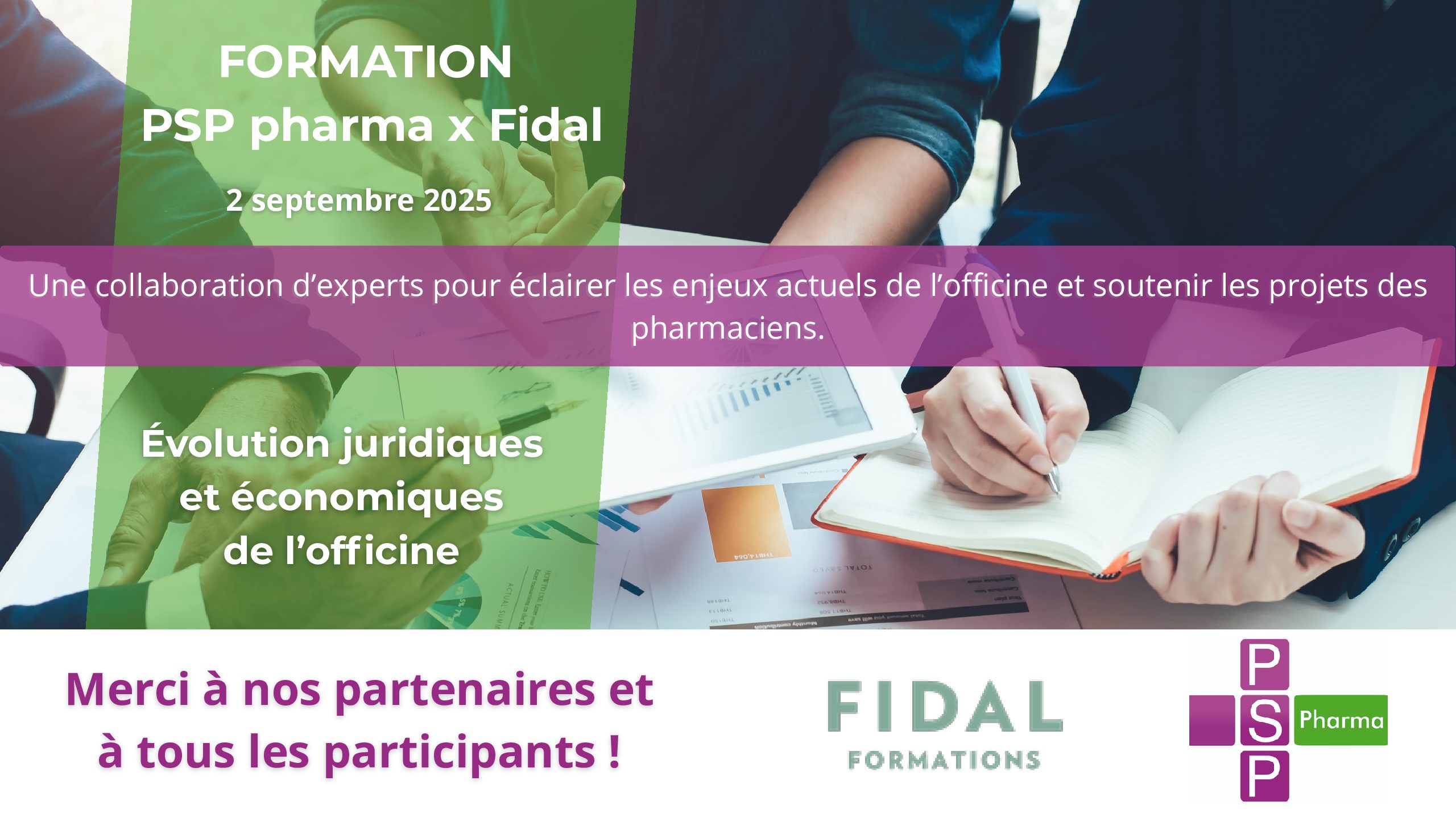 Formation PSP pharma X Fidal