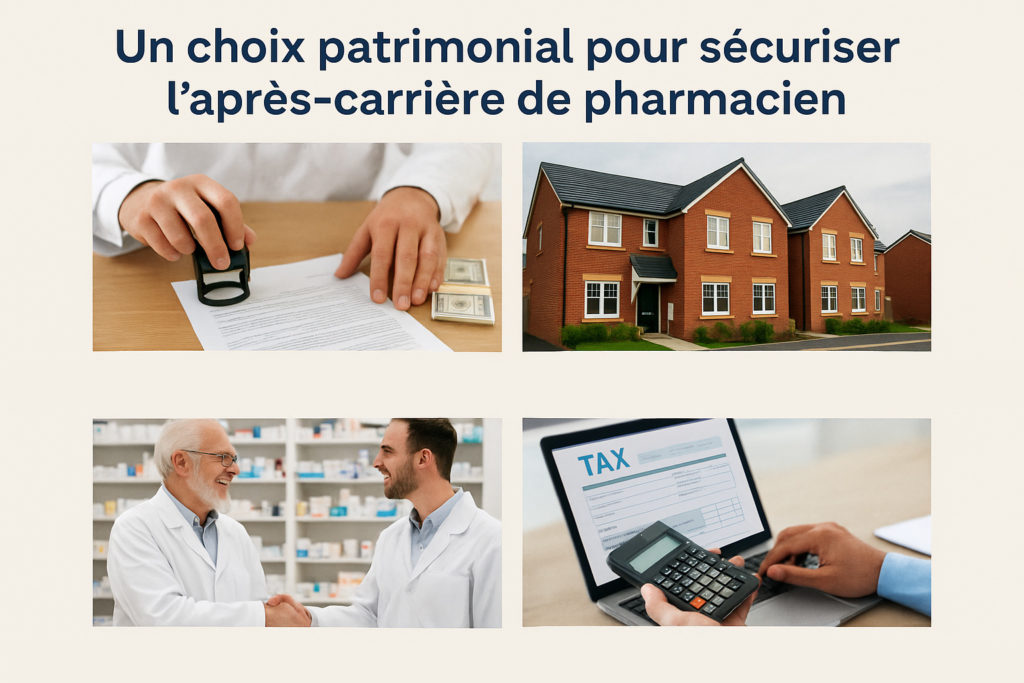 choix patrimonial apres carriere pharmacien