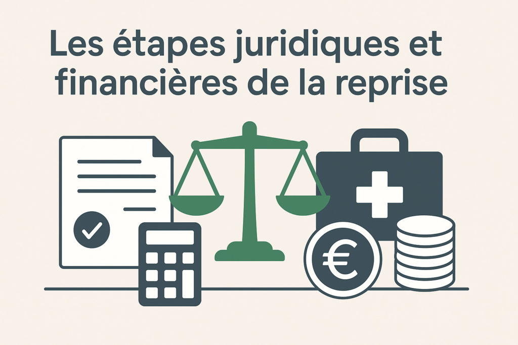 etapes juridiques et financieres reprise pharmacie