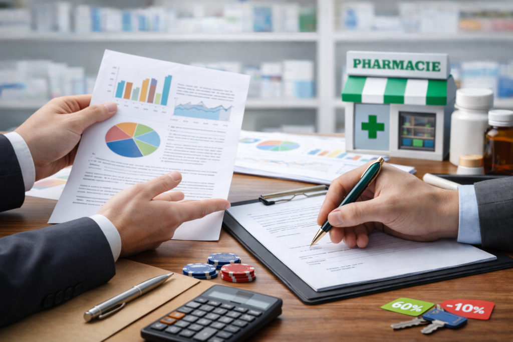 negociation achat de pharmacie